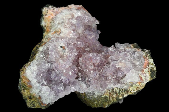 Amethyst Crystal Geode Section - Morocco #127980